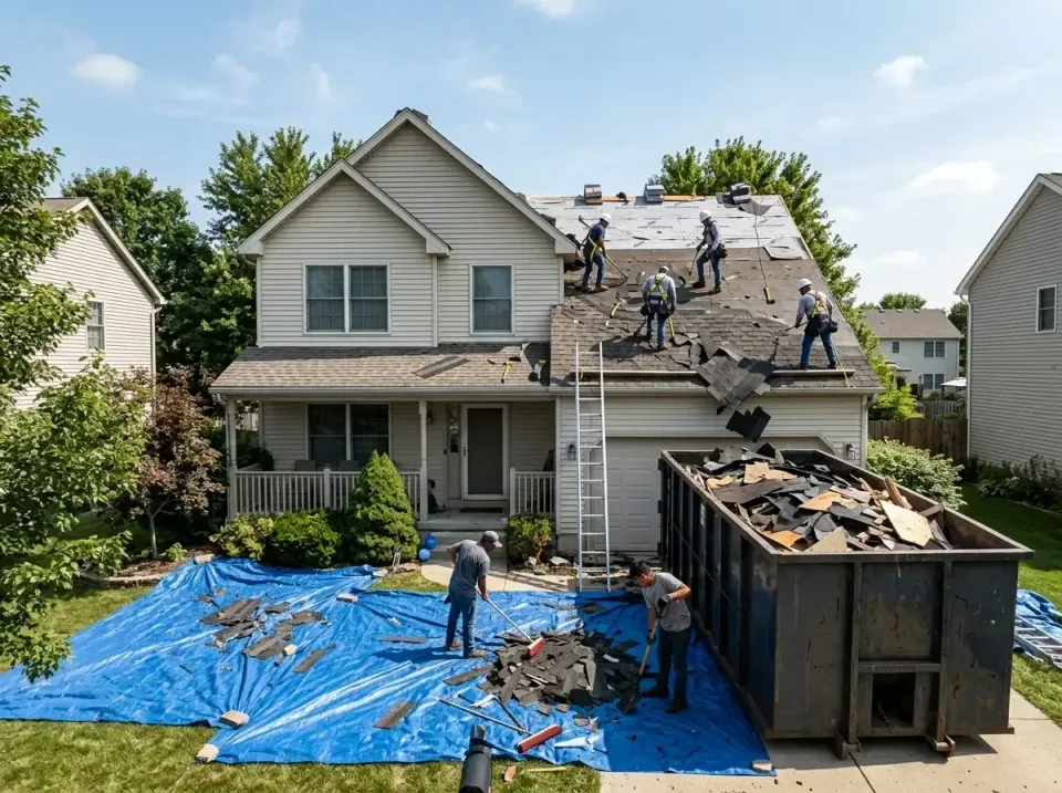 roof-replacement-debris-remova-004 — frequently asked questions, Cheapest Dumpster Rentals in Braidwood, IL